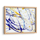 Expresión amarilla y azul | Cuadro decorativo de Canvas Lab