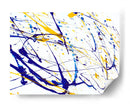Expresión amarilla y azul | Cuadro decorativo de Canvas Lab
