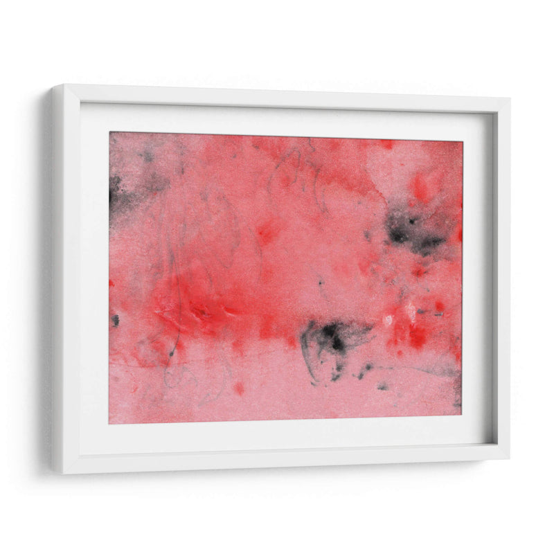 Extracto rojo deslavado | Cuadro decorativo de Canvas Lab