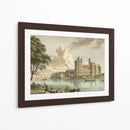 Castillo De Caernarvon - P. Sandby | Cuadro decorativo de Canvas Lab