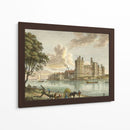 Castillo De Caernarvon - P. Sandby | Cuadro decorativo de Canvas Lab