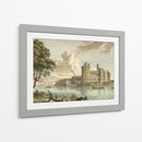 Castillo De Caernarvon - P. Sandby | Cuadro decorativo de Canvas Lab