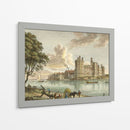 Castillo De Caernarvon - P. Sandby | Cuadro decorativo de Canvas Lab