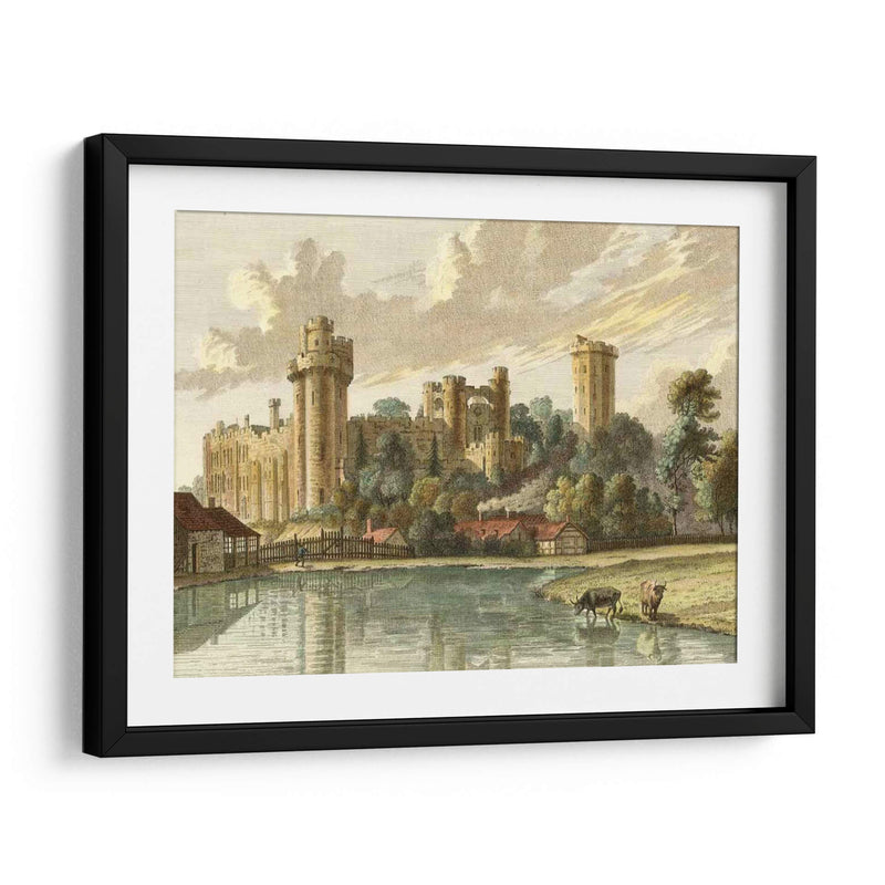 Castillo Warwick - P. Sandby | Cuadro decorativo de Canvas Lab