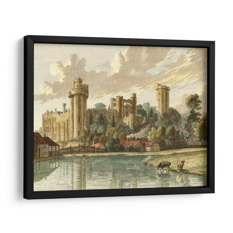 Castillo Warwick - P. Sandby | Cuadro decorativo de Canvas Lab