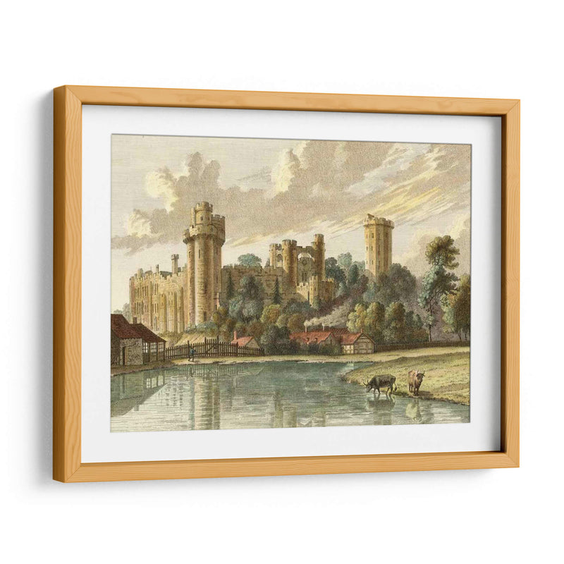 Castillo Warwick - P. Sandby | Cuadro decorativo de Canvas Lab