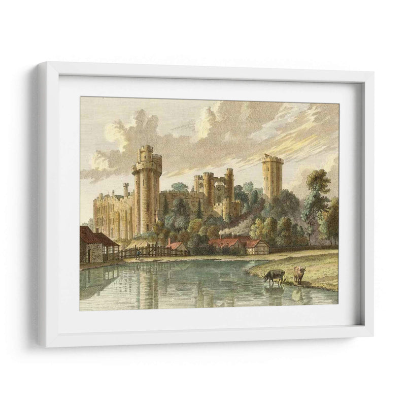 Castillo Warwick - P. Sandby | Cuadro decorativo de Canvas Lab