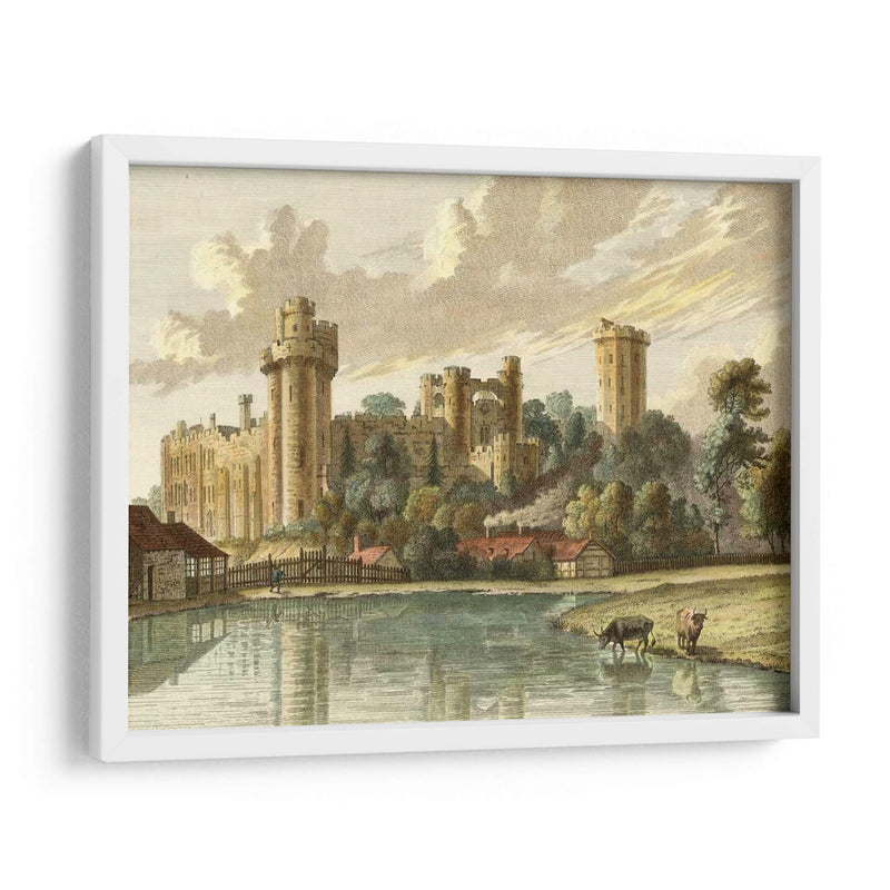 Castillo Warwick - P. Sandby | Cuadro decorativo de Canvas Lab