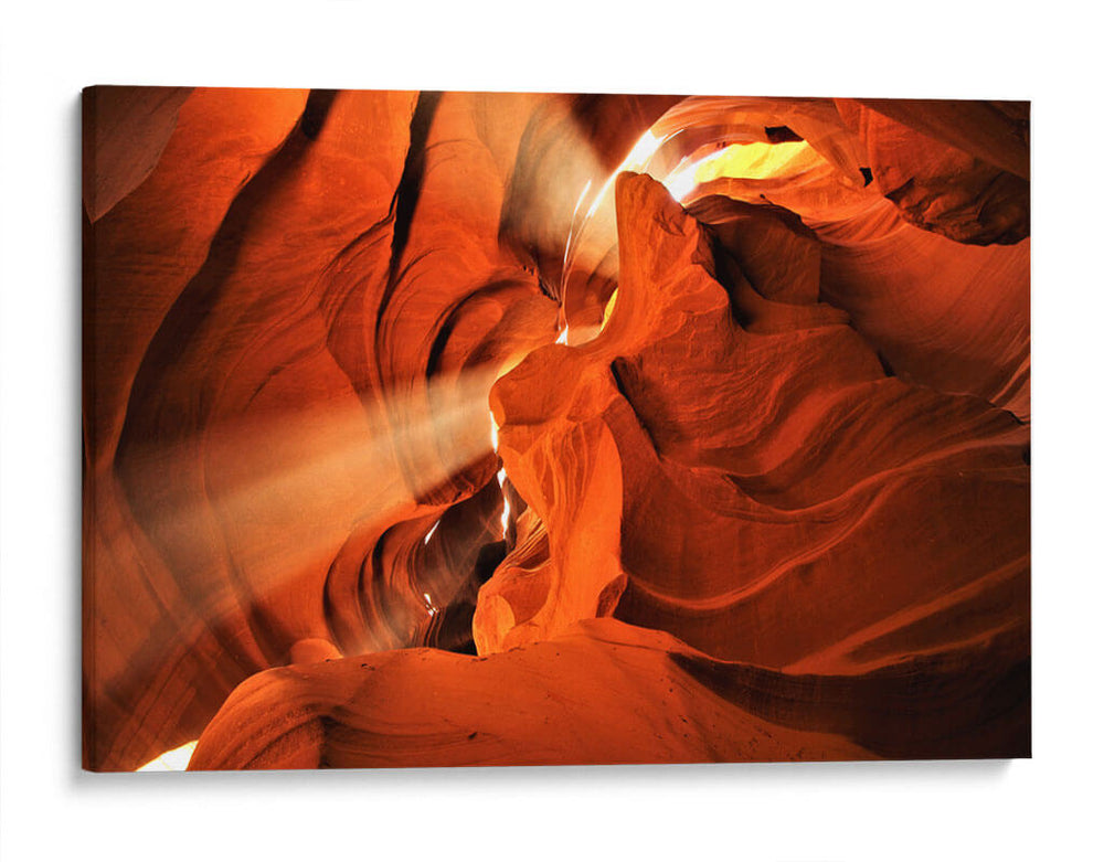 Filtración del sol entre el cañón | Cuadro decorativo de Canvas Lab