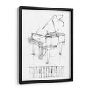 Bosquejo Del Piano - Ethan Harper | Cuadro decorativo de Canvas Lab