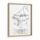 Bosquejo Del Piano - Ethan Harper | Cuadro decorativo de Canvas Lab