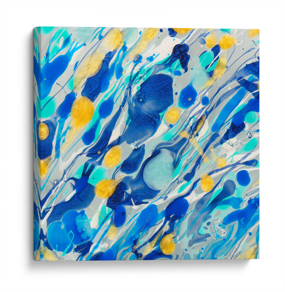 Flujo azul | Cuadro decorativo de Canvas Lab