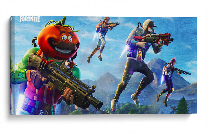 Fortnite game | Cuadro decorativo de Canvas Lab