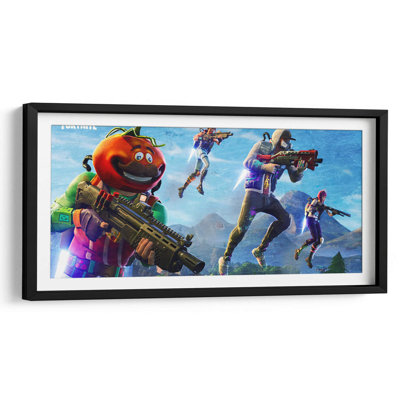 Fortnite game | Cuadro decorativo de Canvas Lab