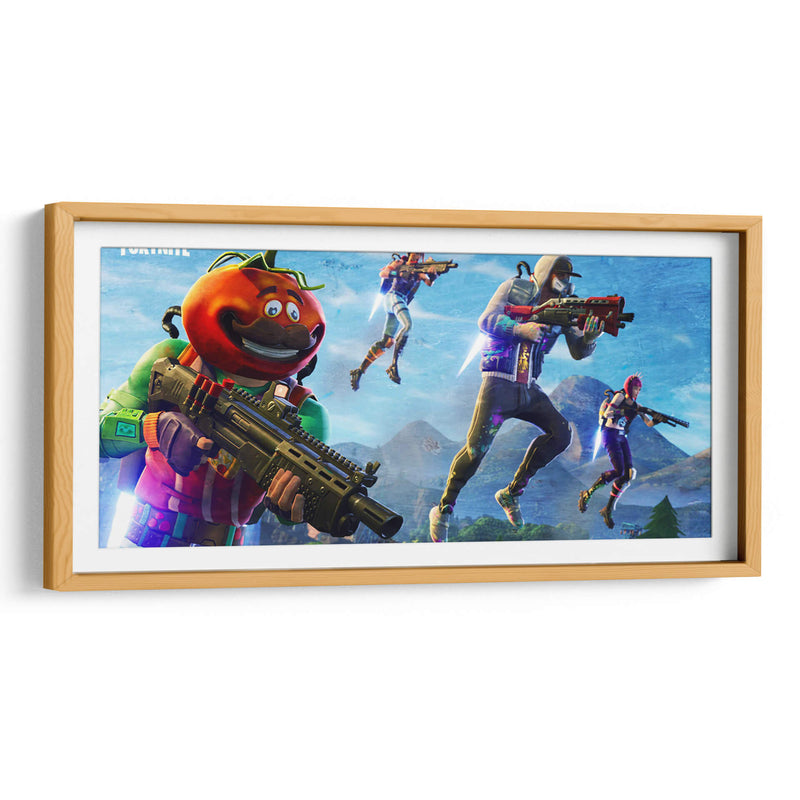 Fortnite game | Cuadro decorativo de Canvas Lab