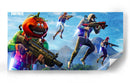 Fortnite game | Cuadro decorativo de Canvas Lab