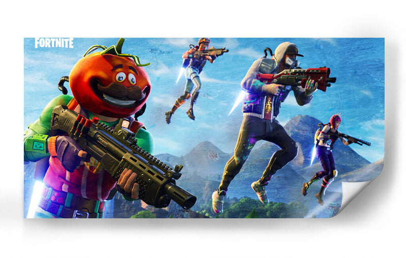 Fortnite game | Cuadro decorativo de Canvas Lab