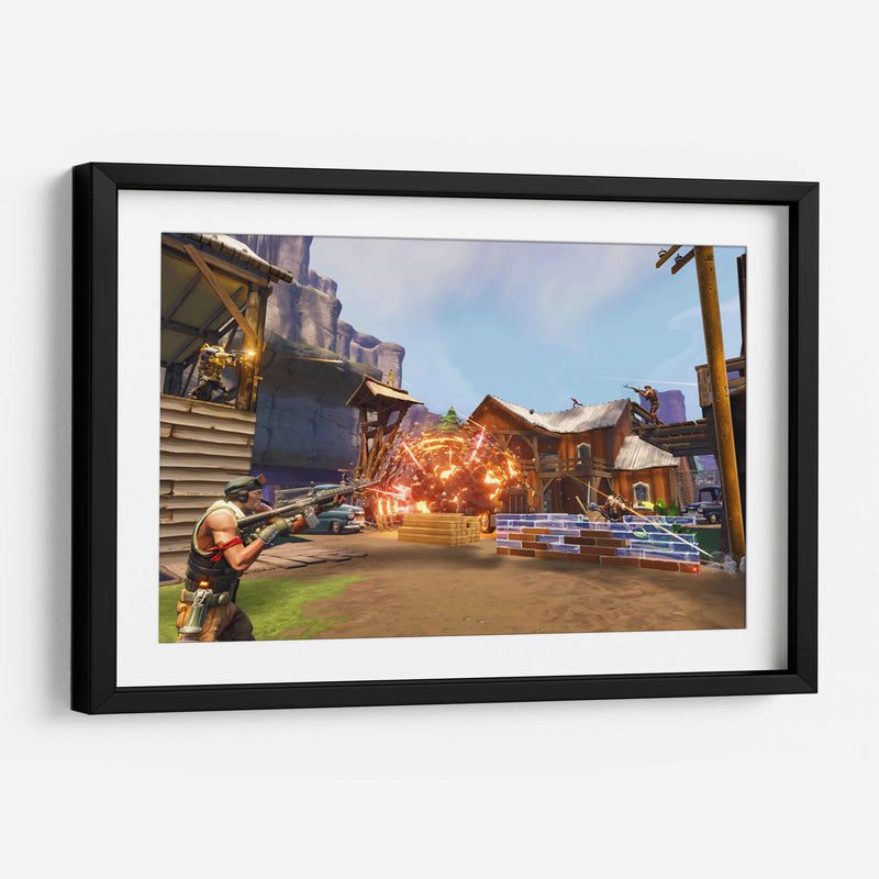 Fortnite it's on | Cuadro decorativo de Canvas Lab