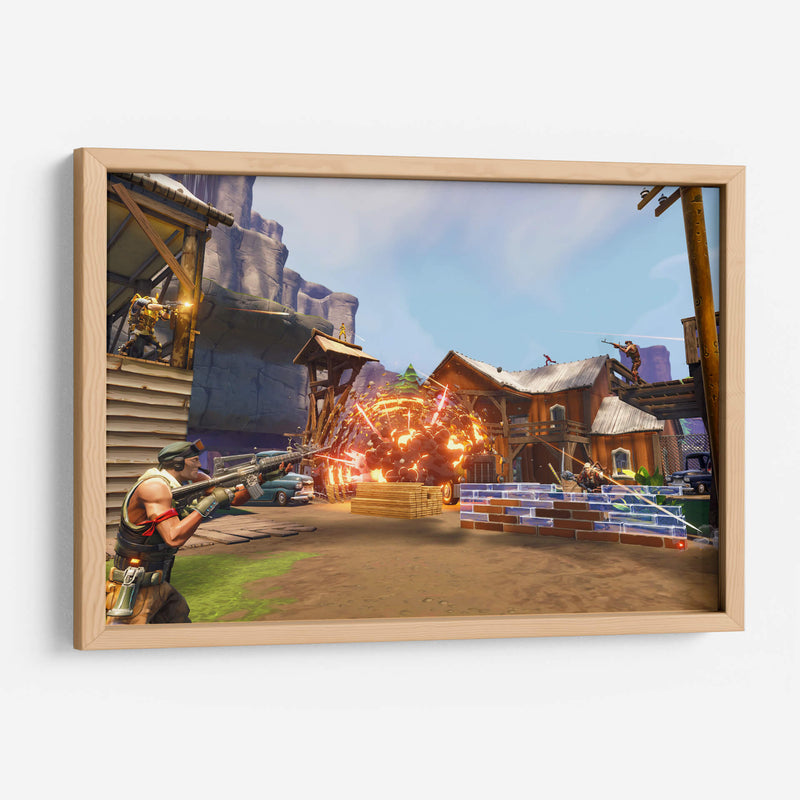 Fortnite it's on | Cuadro decorativo de Canvas Lab