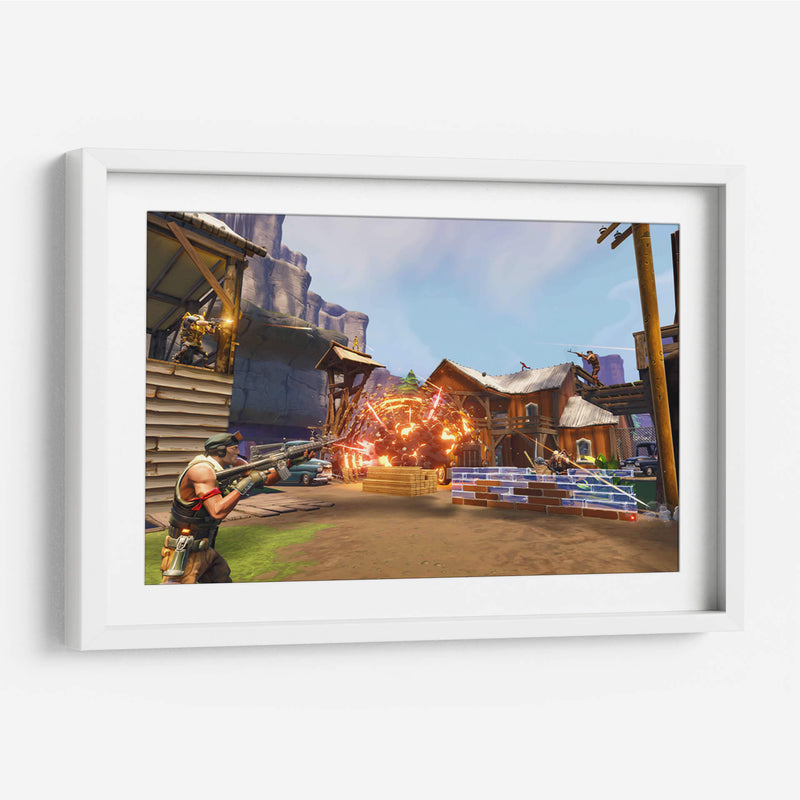 Fortnite it's on | Cuadro decorativo de Canvas Lab