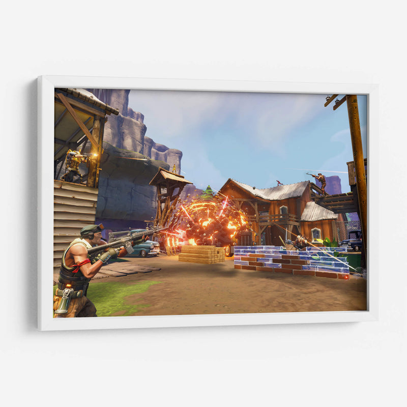 Fortnite it's on | Cuadro decorativo de Canvas Lab