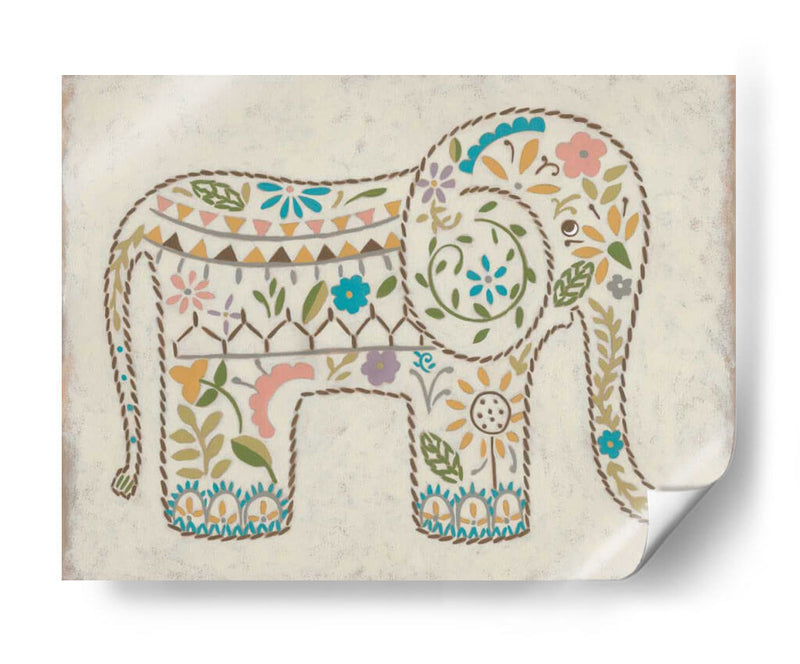 Laurels Elefante I - Chariklia Zarris | Cuadro decorativo de Canvas Lab