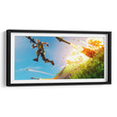 Fortnite jetpack | Cuadro decorativo de Canvas Lab