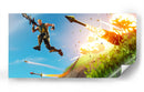 Fortnite jetpack | Cuadro decorativo de Canvas Lab
