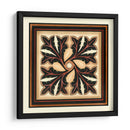 Bloque De Madera Cuadrado Crujido V - Vision Studio | Cuadro decorativo de Canvas Lab