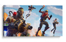 Fortnite on attack | Cuadro decorativo de Canvas Lab