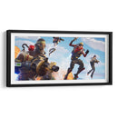 Fortnite on attack | Cuadro decorativo de Canvas Lab