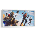 Fortnite on attack | Cuadro decorativo de Canvas Lab