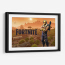Fortnite orange sky | Cuadro decorativo de Canvas Lab