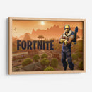 Fortnite orange sky | Cuadro decorativo de Canvas Lab