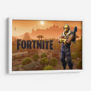 Fortnite orange sky | Cuadro decorativo de Canvas Lab