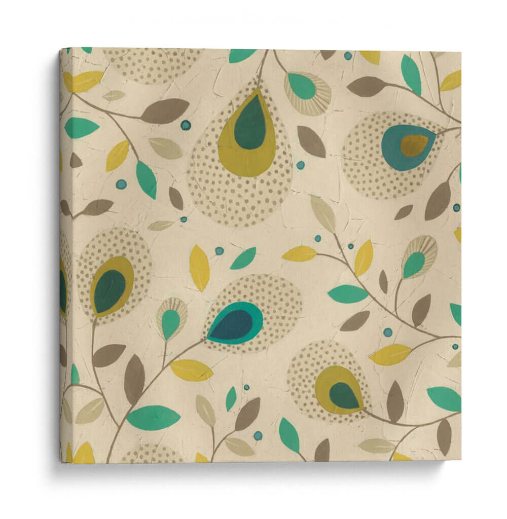 Florece Peacock I - June Erica Vess | Cuadro decorativo de Canvas Lab