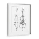 Boceto De Violonchelo - Ethan Harper | Cuadro decorativo de Canvas Lab