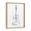 Boceto De Guitarra - Ethan Harper | Cuadro decorativo de Canvas Lab