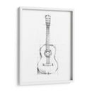 Boceto De Guitarra - Ethan Harper | Cuadro decorativo de Canvas Lab