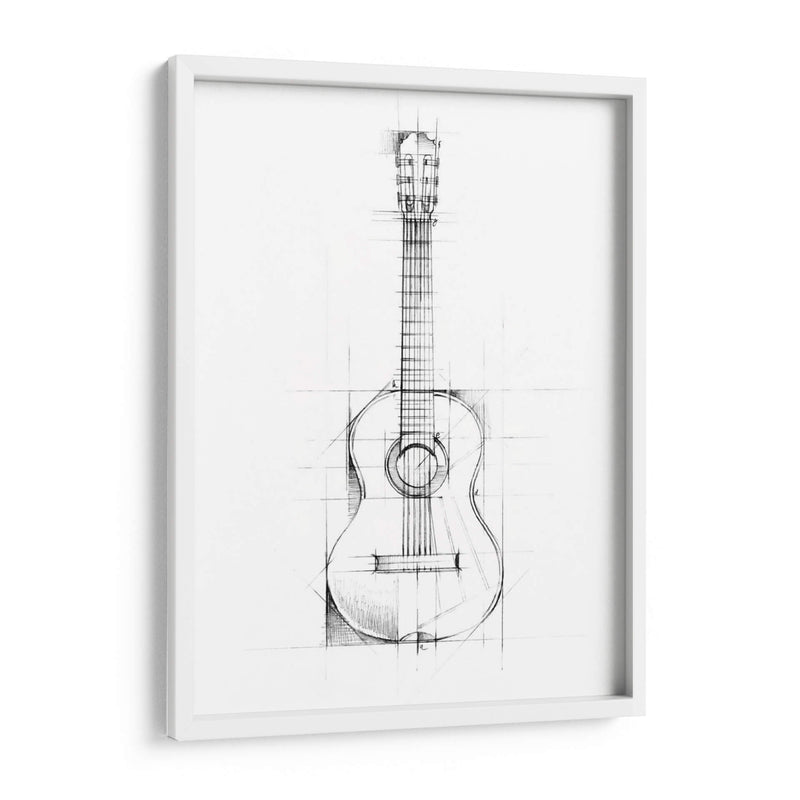 Boceto De Guitarra - Ethan Harper | Cuadro decorativo de Canvas Lab
