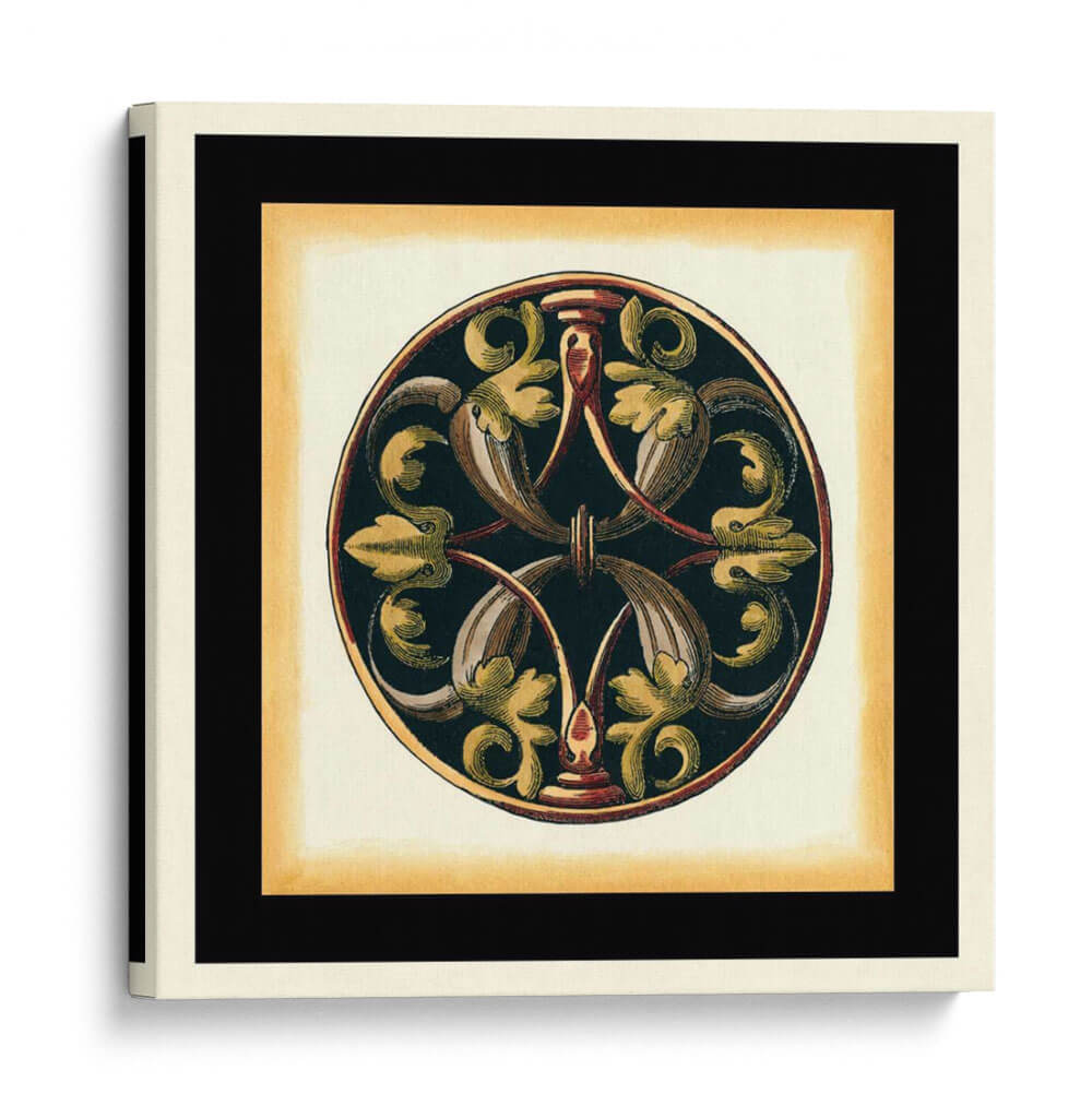 Acentos Ornamentales Pequeños I - Vision Studio | Cuadro decorativo de Canvas Lab
