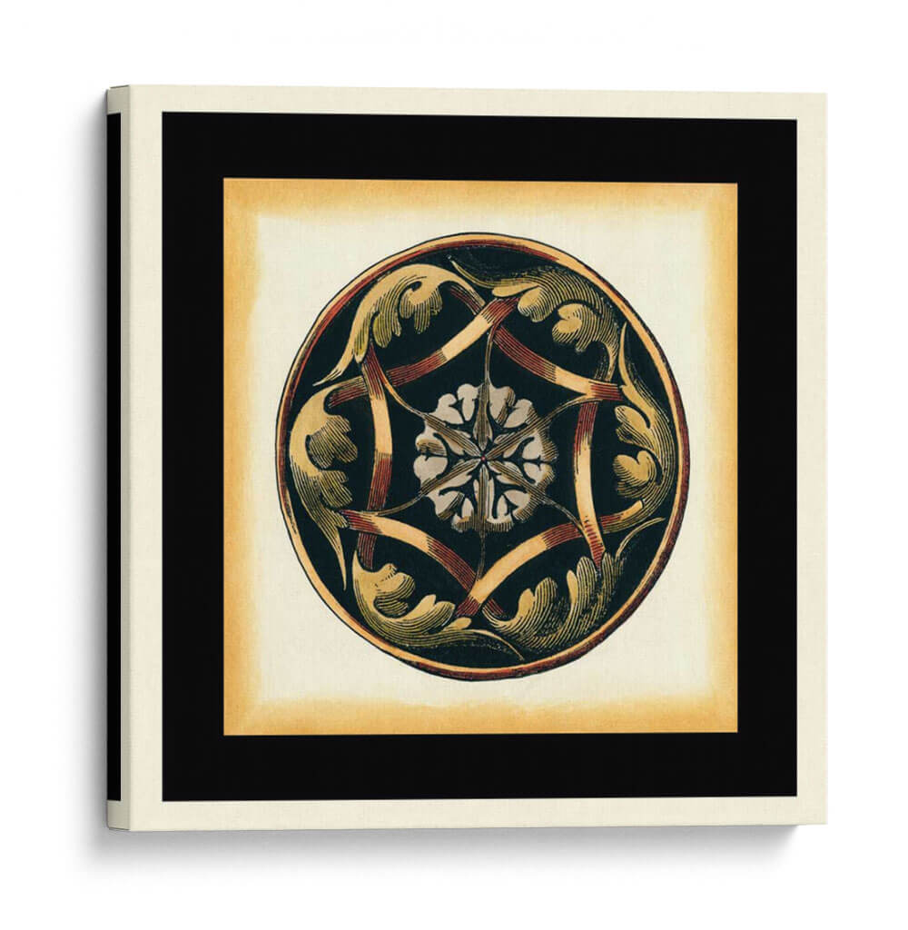 Acentos Ornamentales Pequeños Iv - Vision Studio | Cuadro decorativo de Canvas Lab