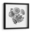 Flores de grafito | Cuadro decorativo de Canvas Lab