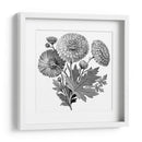 Flores de grafito | Cuadro decorativo de Canvas Lab