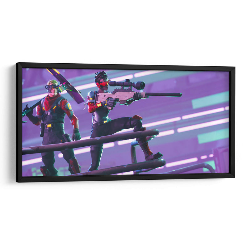 Francotirador Fortnite | Cuadro decorativo de Canvas Lab