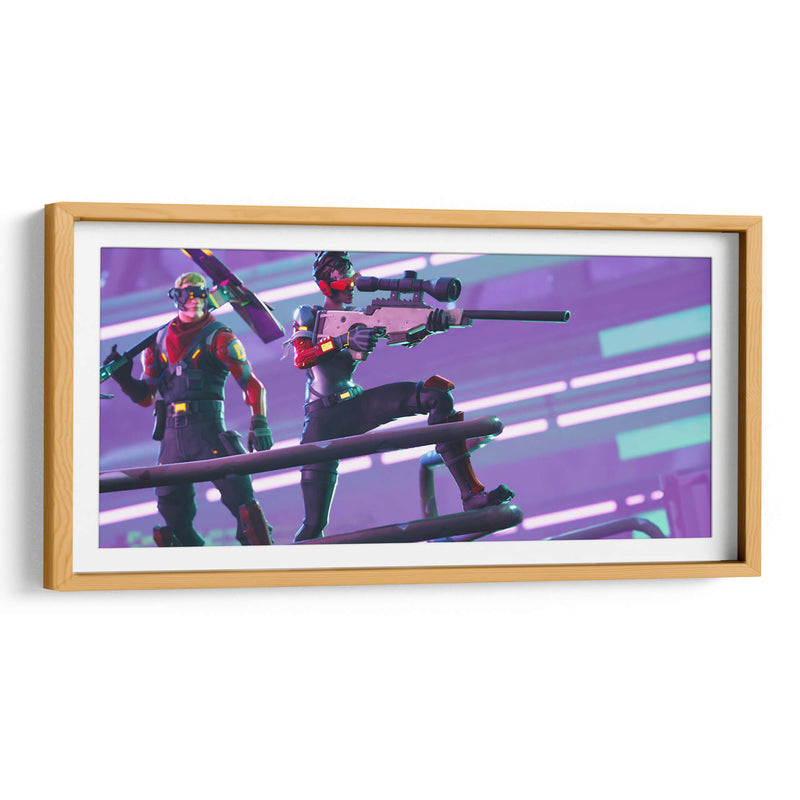 Francotirador Fortnite | Cuadro decorativo de Canvas Lab