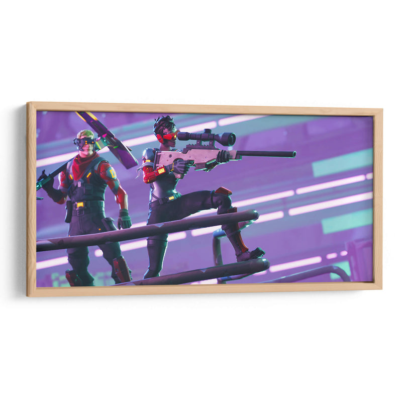 Francotirador Fortnite | Cuadro decorativo de Canvas Lab