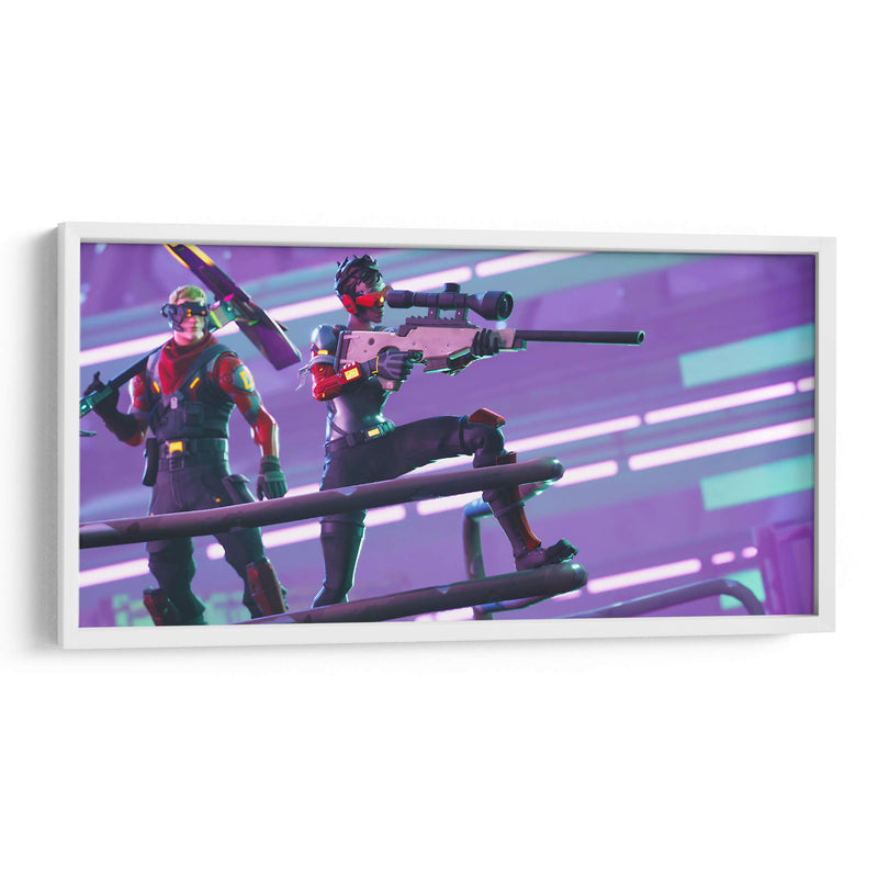 Francotirador Fortnite | Cuadro decorativo de Canvas Lab