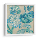 Turquesa Chintz I - Chariklia Zarris | Cuadro decorativo de Canvas Lab