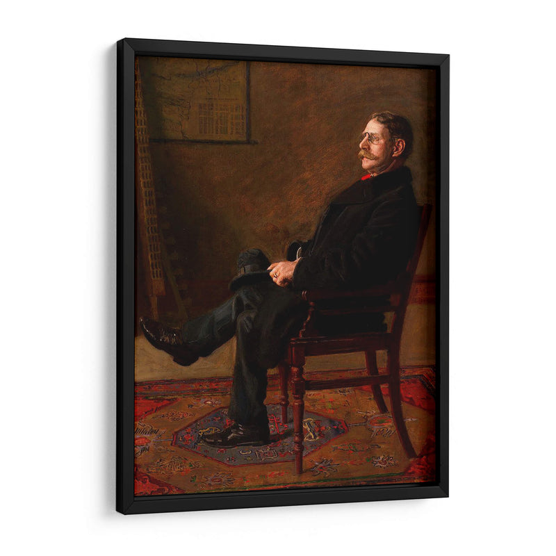 Frank Jay St. John - Thomas Eakins | Cuadro decorativo de Canvas Lab